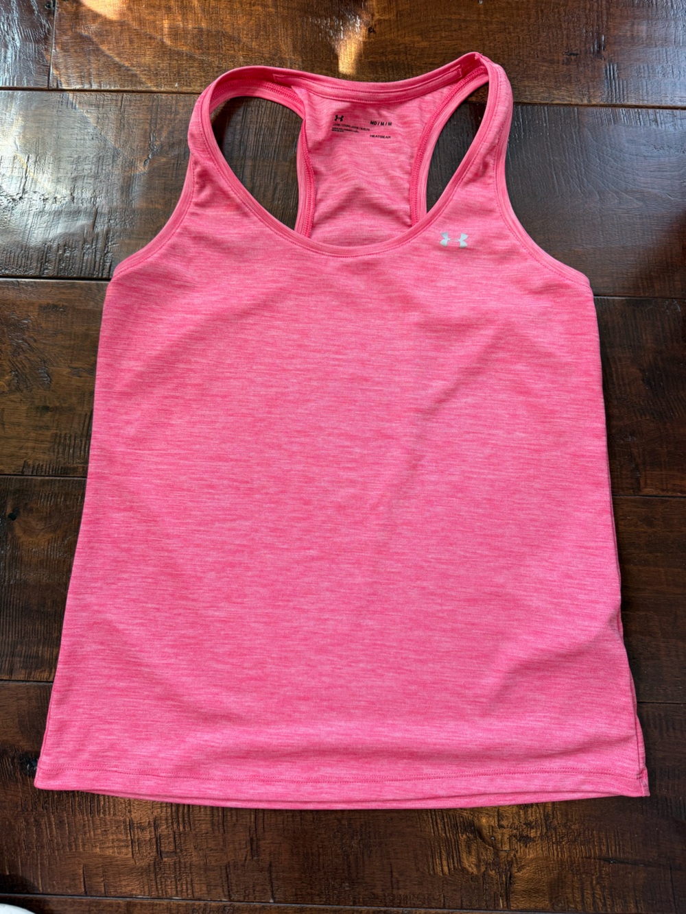 Under Armour Heathered Hot Pink Performance Tank